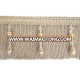 8cm Width customizable colorful long bullion fringe for curtain